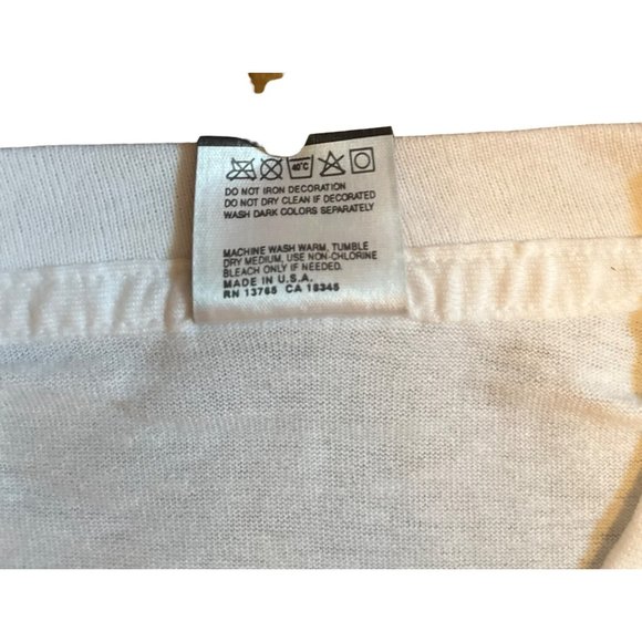 Vtg Fruit of the Loom Keith Gattis XL T-Shirt Single Stitch NWOT - Picture 6 of 9